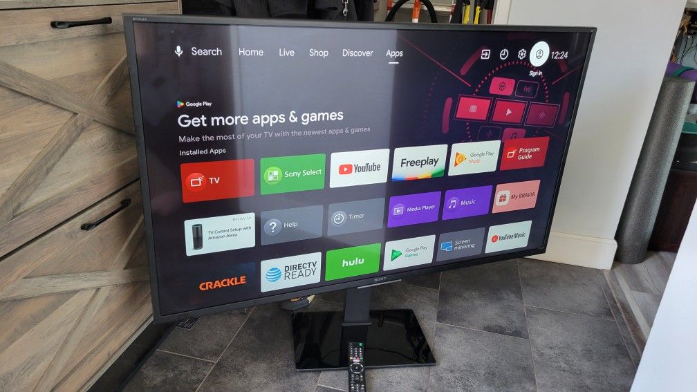 55" Sony BRAVIA Smart TV w/ Remote & Stand