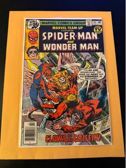 Marvel Team-Up #78 Spider-Man Wonder Man Comic