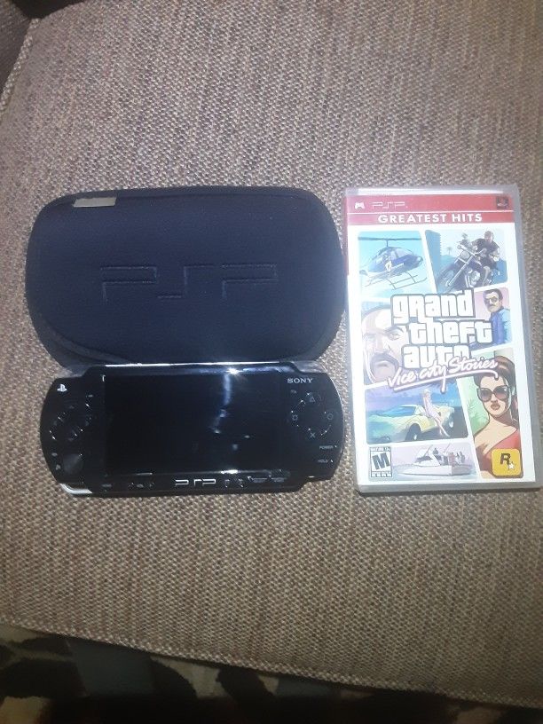 PSP FROM 2001 with gta vice city stories