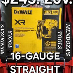 Dewalt 16-Gauge Finish Nailer 20v MAX XR 