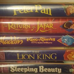 VHS DISNEY MOVIES 