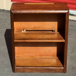 Antique bookshelf