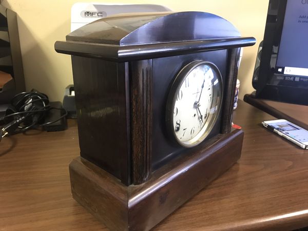 Antique Seth Thomas Desk Clock With Beautiful Chimes For Sale In