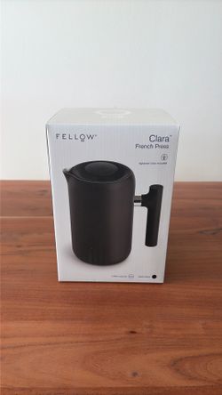 Brand-new Fellow Clara French press, unopened