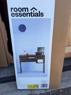 NEW Room Essentials Computer Desk – Espresso – Factory Sealed