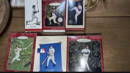 Hallmark Baseball Ornaments