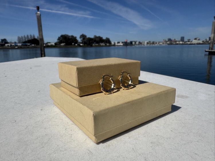 10kt Hoop Earrings