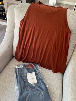Weekend Outfit, Jeans and Tank Top