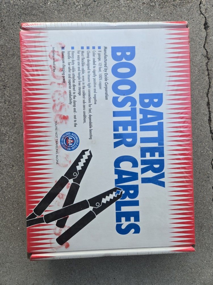 Heavy Duty Battery Booster Car Cable