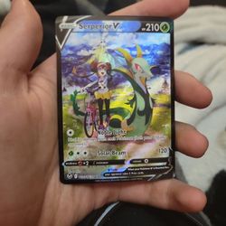 Serperior V Pokemon Card 