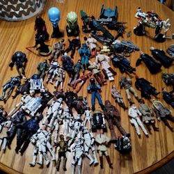 Star wars Figures 65 Of Them $40
