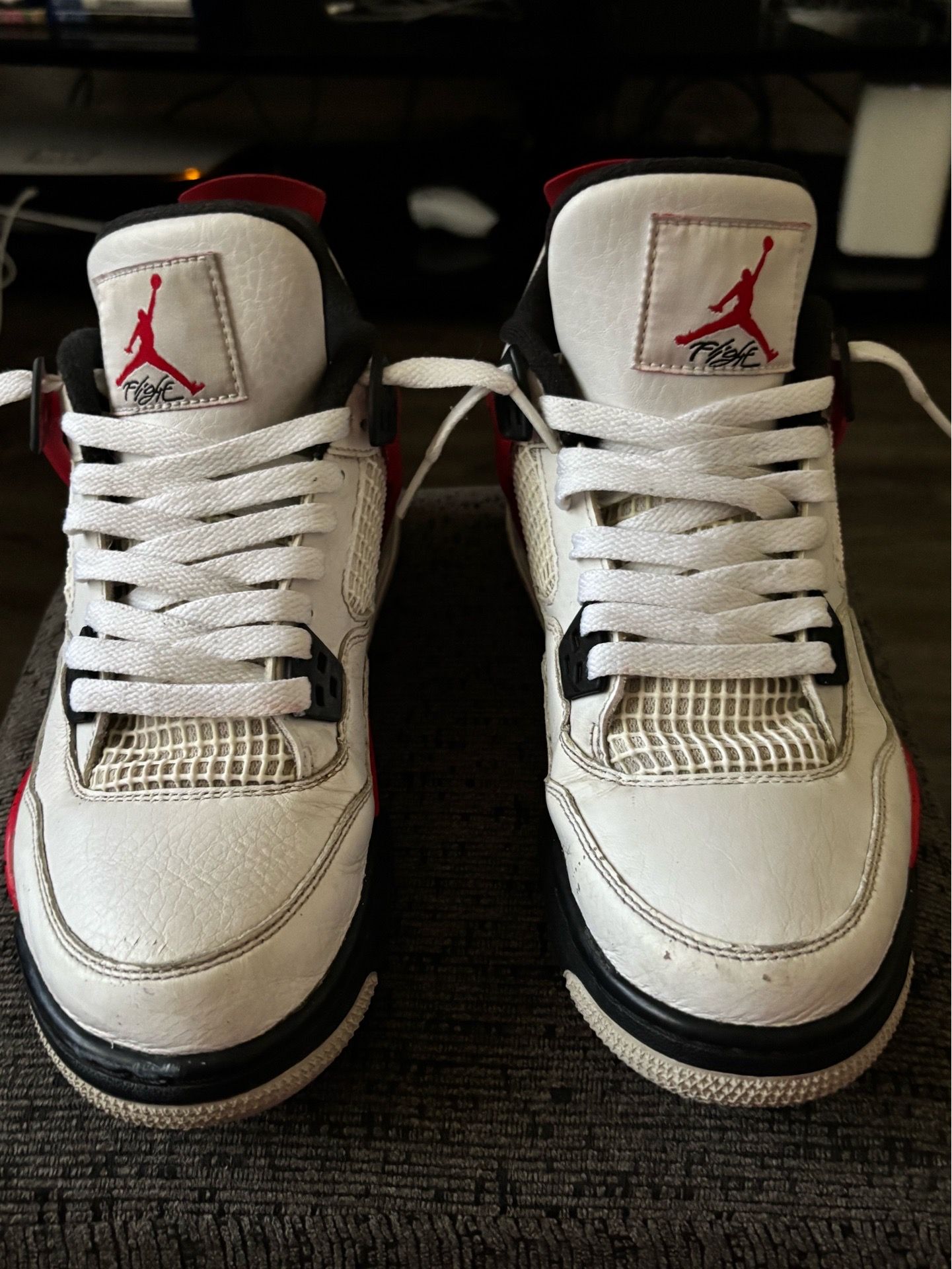 Jordan 4 Red Cements