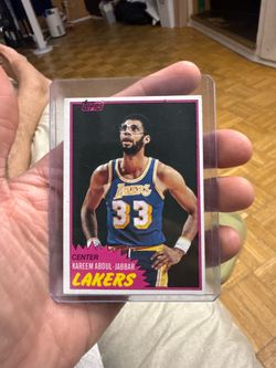 1981–82 Topps Kareem Abdul-Jabbar