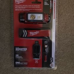 Milwaukee USB Rechargeable Headlamp – Model 2163-21 (NEW)