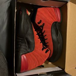 Red And Black Jordan 12