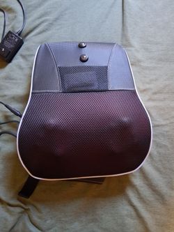 Plug-In Adjustable Back Massager with Remote