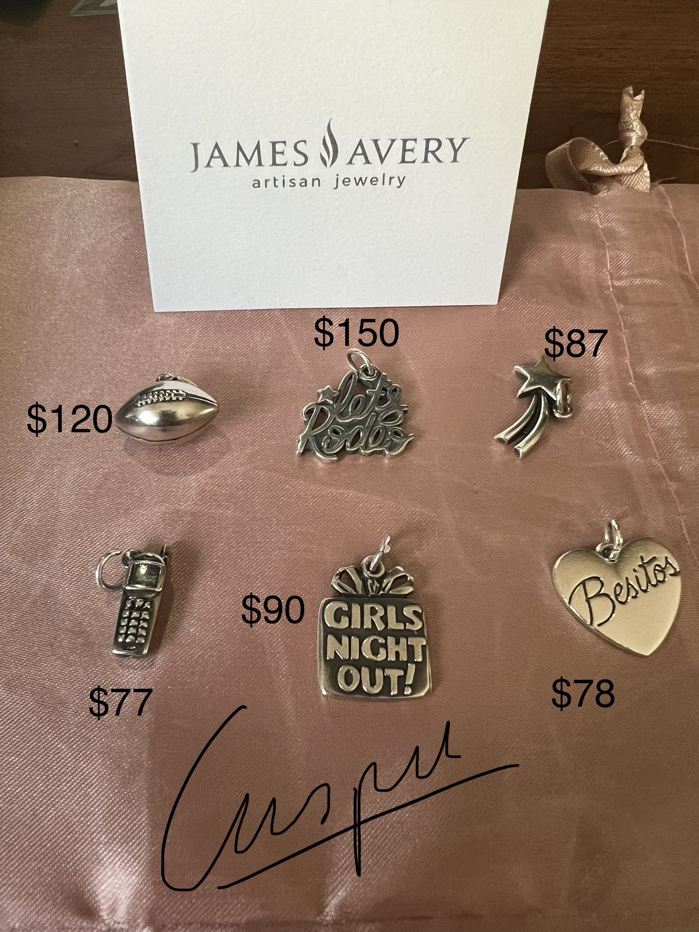 James Avery Charms Price On Pictures