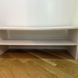 Shoe Rack/Shelf White