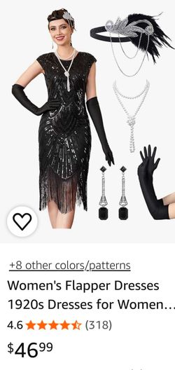 Women's Flapper Dresses 1920s by: MTITE