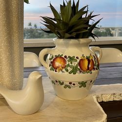 Vintage Italian Vietri Vase - Perfect!