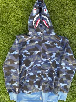 Blue hoodie