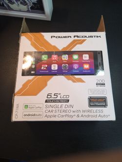 Power Acoustik CP-71WA Single DIN Car Stereo