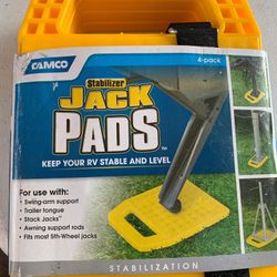 Rv Trailer Camper Jack Pads