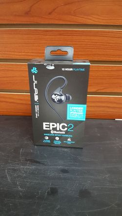 NEW Epic 2 Bluetooth Wireless Sport Earbuds