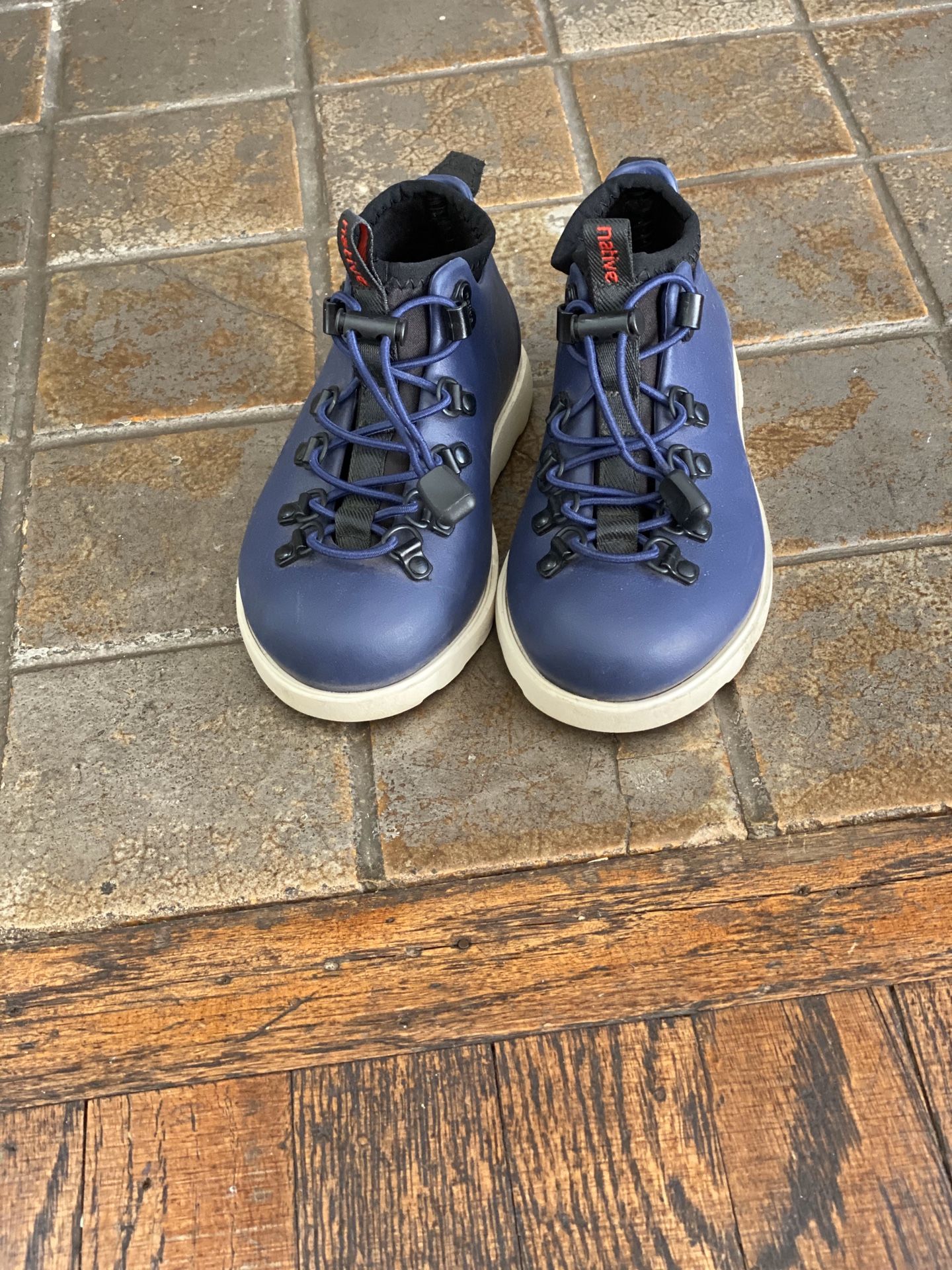 Native boys rain booties