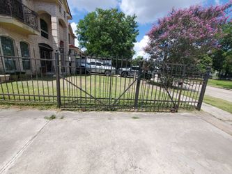 Wrought Iron Driveway Gate