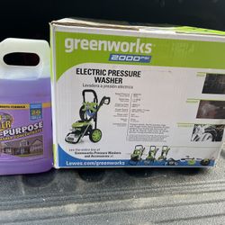 2000psi Electric Pressure Washer