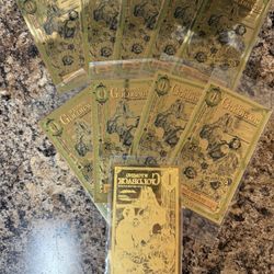 Wyoming 2023 Gold Backs And Silver Back