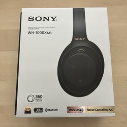 Sony 1000x M3 Noise Cancelling Headphones 