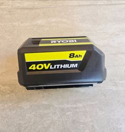 RYOBI 40V 8.0 High Capacity Battery