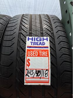 1 Used Tire 245/40/18