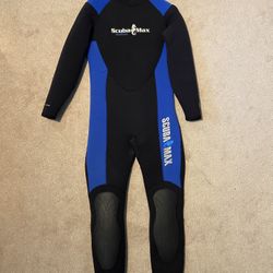 Scuba Max Adult Wetsuit Medium Size 5mm