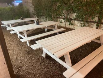 Picnic tables, Solid wood Table,  Made To Order!