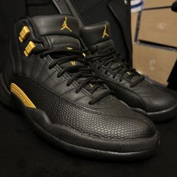 Jordan 12 Black Taxi