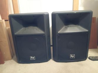 Electro Voice sx100 12" PASSIVE speakers (pair)