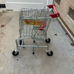 Kids Grocery Shopping Cart