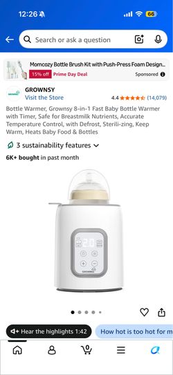 Bottle warmer