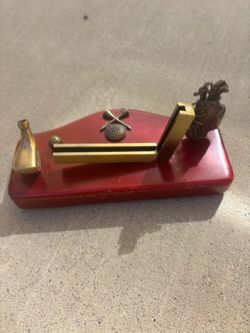 Golf theme business card holder