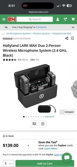Holy landmark, max dual wireless microphone system