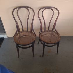 Vintage Cane Chairs