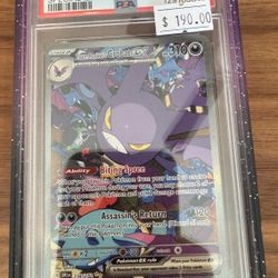 Pokemon Card CROBAT DESTINED RIVALS PSA 10