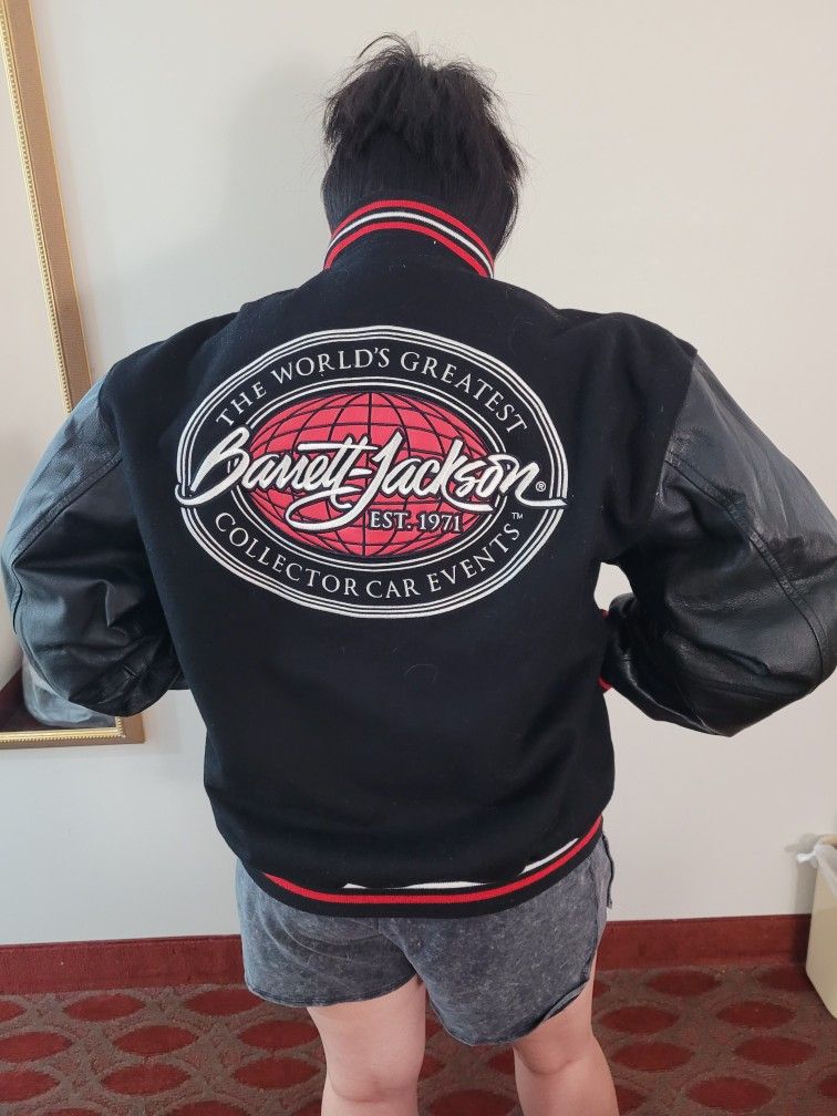 Barrett Jackson Reversible Jacket Small Mens