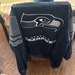 Seattle Seahawks Suede Coat