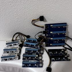 PCIE 1 TO 4 PCI Express Slots Riser Card Mini ITX To External 4 PCI-E Slot Adapt