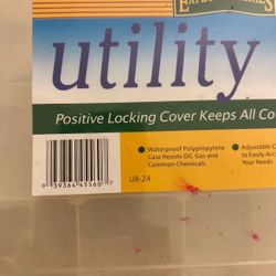 Fishing Tackle Box Waterproof New 