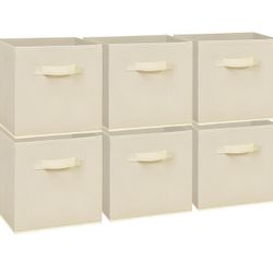 11 Inch Fabric Storage Cubes(never Used)